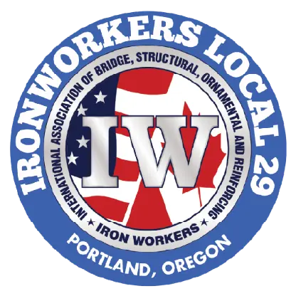 Iron Workers Local 29 union seal — Portland, Oregon